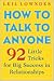 How to Talk to Anyone: 92 Little Tricks for Big Success in Relationships