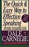 The Quick & Easy Way to Effective Speaking by Dale Carnegie