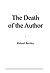 The Death of the Author