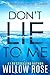 Don't Lie to Me (Eva Rae Thomas #1)