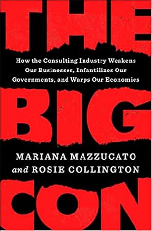 The Big Con: How the Consulting Industry Weakens our Businesses, Infantilizes our Governments and Warps our Economies