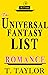 The Universal Fantasy List by T.    Taylor