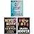 Colleen Hoover 3 Books Collection Set (Never Never, Reminders of Him, Too Late)