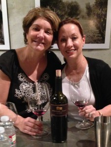 MaryAnn Tsai (Moone-Tsai Wines) and author Jan Moran