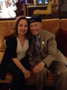 Author Jan Moran and Winemaker Mike Grgich 