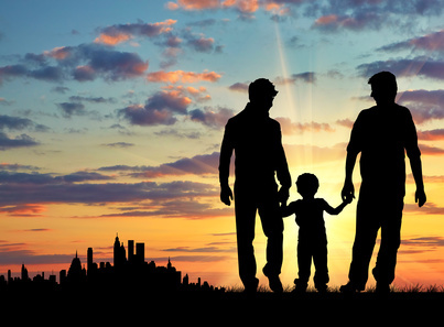 Afbeeldingsresultaat voor gay family silhouette