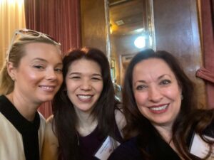 Author Kristy Woodson Harvey with Kristina McMorris and Jan Moran