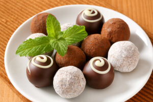 Delicious chocolate truffle recipe with ganache filling