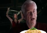 https://www.pcgamer.com/italian-senate-meeting-interrupted-by-final-fantasy-hentai/
The article says the hentai was actually of Tifa but I wanted to use Aerith holding a chair to symbolize the incoming interruption, he's eating pasta because this is the Italian senate we're talking about here.