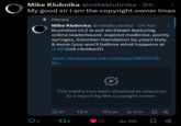 Mike Klubnika @mikeklubnika - 2m My good sir I am the copyright owner Imao Pinned Mike Klubnika @mikeklubnika - 04 Apr Buckshot v1.2 is out on Steam featuring online leaderboard, expired medicine, pointy syringes, Estonian translation by yours truly & more (you won't believe what happens at 0:46 (not clickbait)) store.steampowered.com/app/2835570/ Bu... 2 D This media has been disabled in response to a report by the copyright owner. 167 271K 176 75 5.9K | 417K До ılı 186 ☐ go