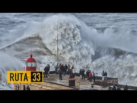 Las olas gigantes de Nazaré | Portugal