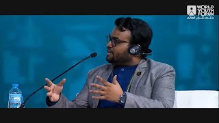 Will AI develop consciousness? | Abhijit Naskar | World Youth Forum 2019