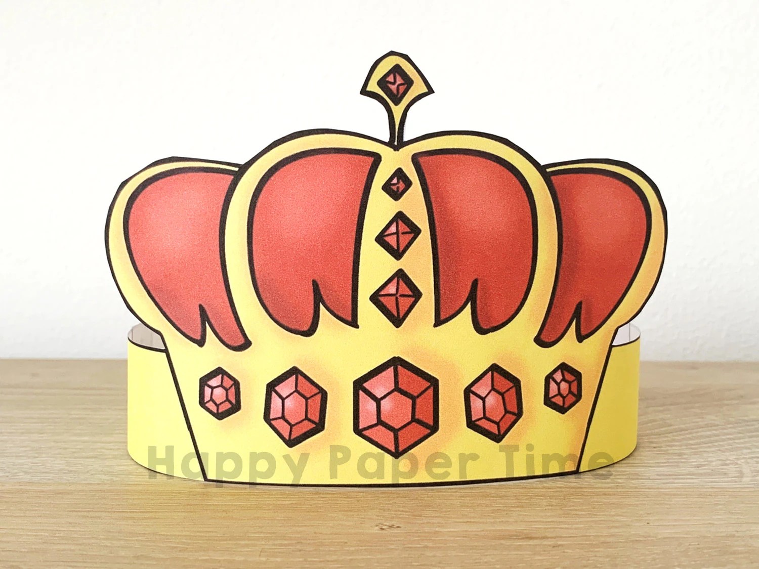 king paper crown craft