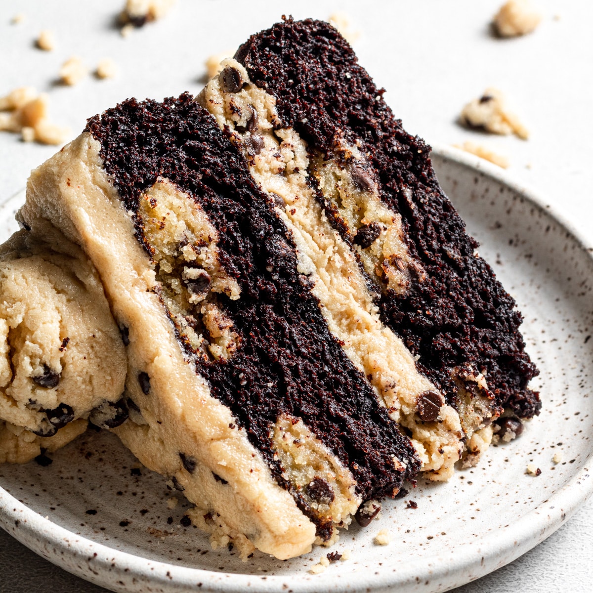 Cookie dough cake recipe