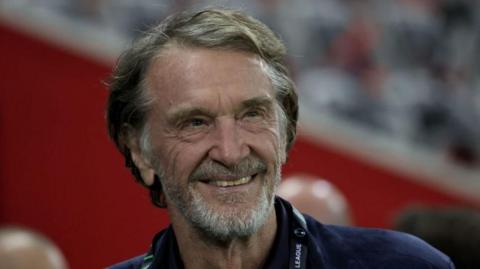 Sir Jim Ratcliffe smiles