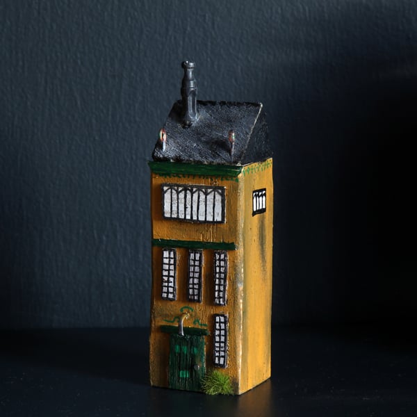 Wonky Buildings, Amsterdam Driftwood Art