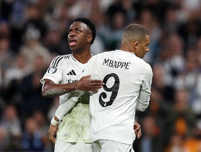 Kylian Mbappe y Vinicius Junior