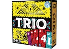 Asmodee Cocktail Games - TRIO - Jeux de Société - Jeux de Cartes - Made in France - Jeux Famille et Enfants dès 7 Ans - 3 à 6