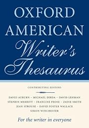 The Oxford American writer's thesaurus by…