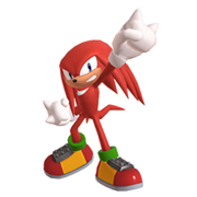 Arte oficial de Knuckles en Super Smash Bros. Ultimate.