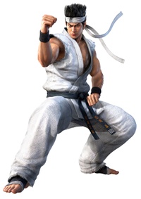 Arte oficial de Akira Yuki en Virtua Fighter 5: Ultimate Showdown