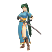 Art oficial de Lyn en Super Smash Bros. Ultimate.