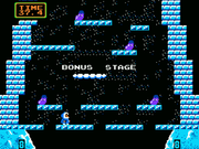 Las berenjenas en Ice Climber.