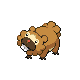 Imagen de Bidoof macho en Pokémon Oro HeartGold y Plata SoulSilver