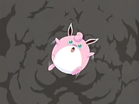 Wigglytuff pierde el control.