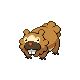 Imagen de Bidoof macho en Pokémon Diamante y Perla