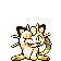 Imagen de Meowth en Pokémon Rojo y Azul