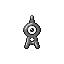 Imagen de Unown en Pokémon Rubí y Zafiro