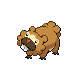 Imagen de Bidoof macho en Pokémon Platino