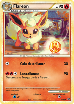 Carta de Flareon