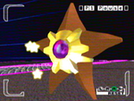 Staryu usando rapidez