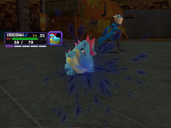 Carga oscura en Pokémon Colosseum.