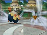 Viento afín en Pokémon Battle Revolution.