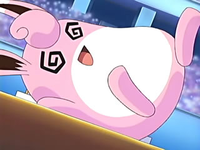 Wigglytuff debilitado.