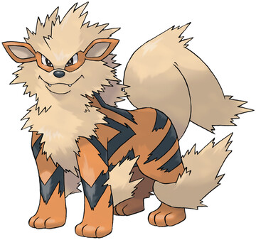 Arcanine artwork by Ken Sugimori