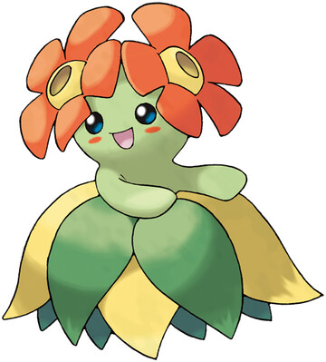 Bellossom artwork by Ken Sugimori