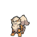 Arcanine sprite from Scarlet & Violet