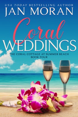 Book cover for Coral Weddings by Jan Moran bestselling beach reads