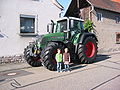 Fendt 718 180PS Bj 2012 mit Leon und Jana R. (6 J.)