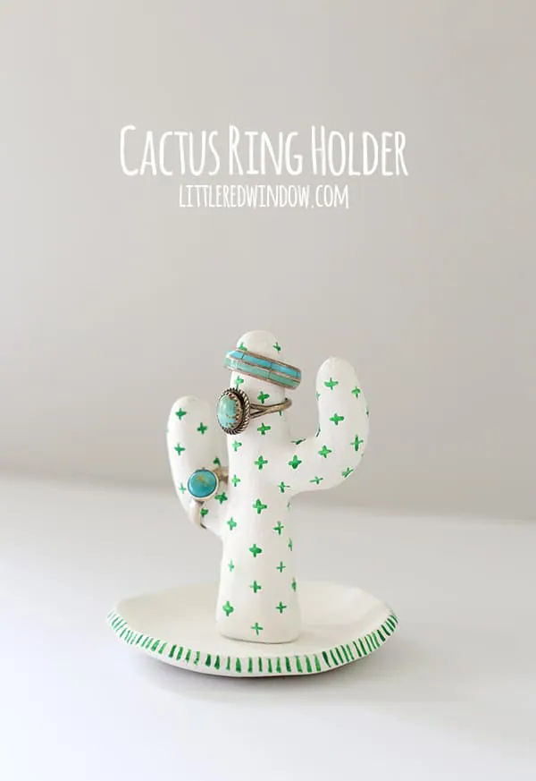 Cactus Ring Holder