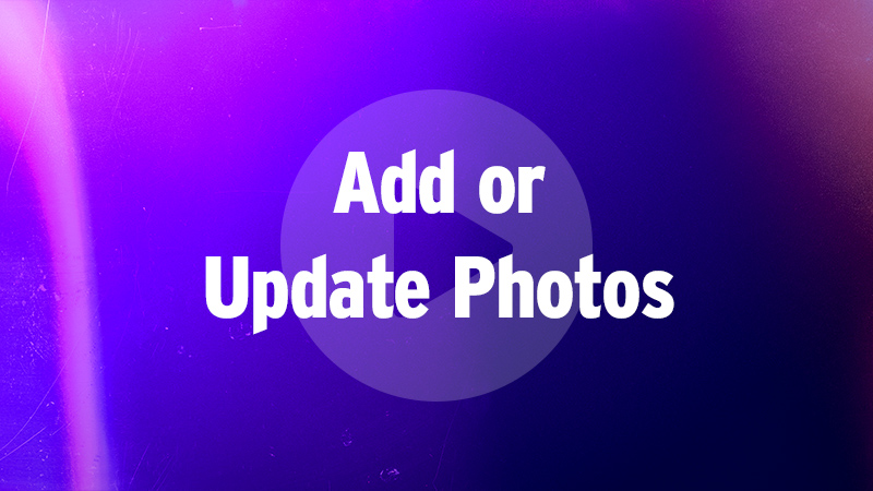 How to Add or Update Your Photos on IMDbPro