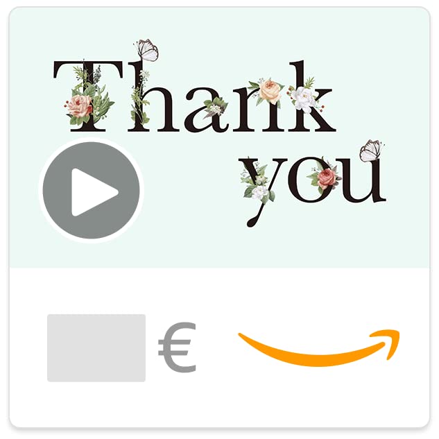 Carte cadeau Amazon.fr - Email - Merci - Emballage virtuel (animation)