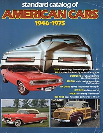 Standard catalog of American cars, 1946-1975