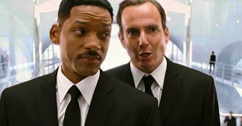 Will Smith and Will Arnett in Men in Black³ (2012)