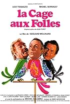 Michel Galabru, Michel Serrault, and Ugo Tognazzi in La cage aux folles (1978)