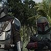 Pedro Pascal, Temuera Morrison, and Jan Delay in The Mandalorian (2019)